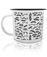 BarberPro Moustache Shave Mug