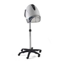 REM Elite Next Generation Mobile C/W Pole & Base - White/Black Trim