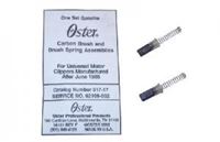 Oster 97 Carbon Brush & Spring, kol 2-pack S30210