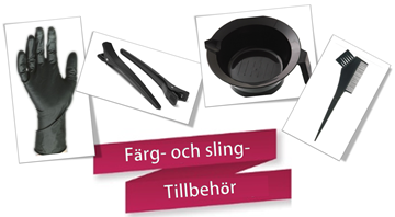 Farve og stribe tilbehør                                              