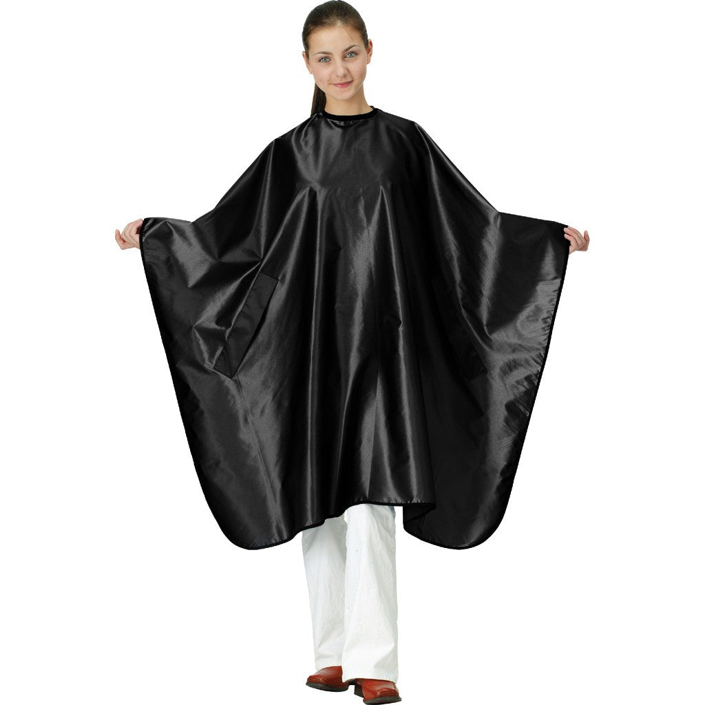 Satin Kappa, svart 5600