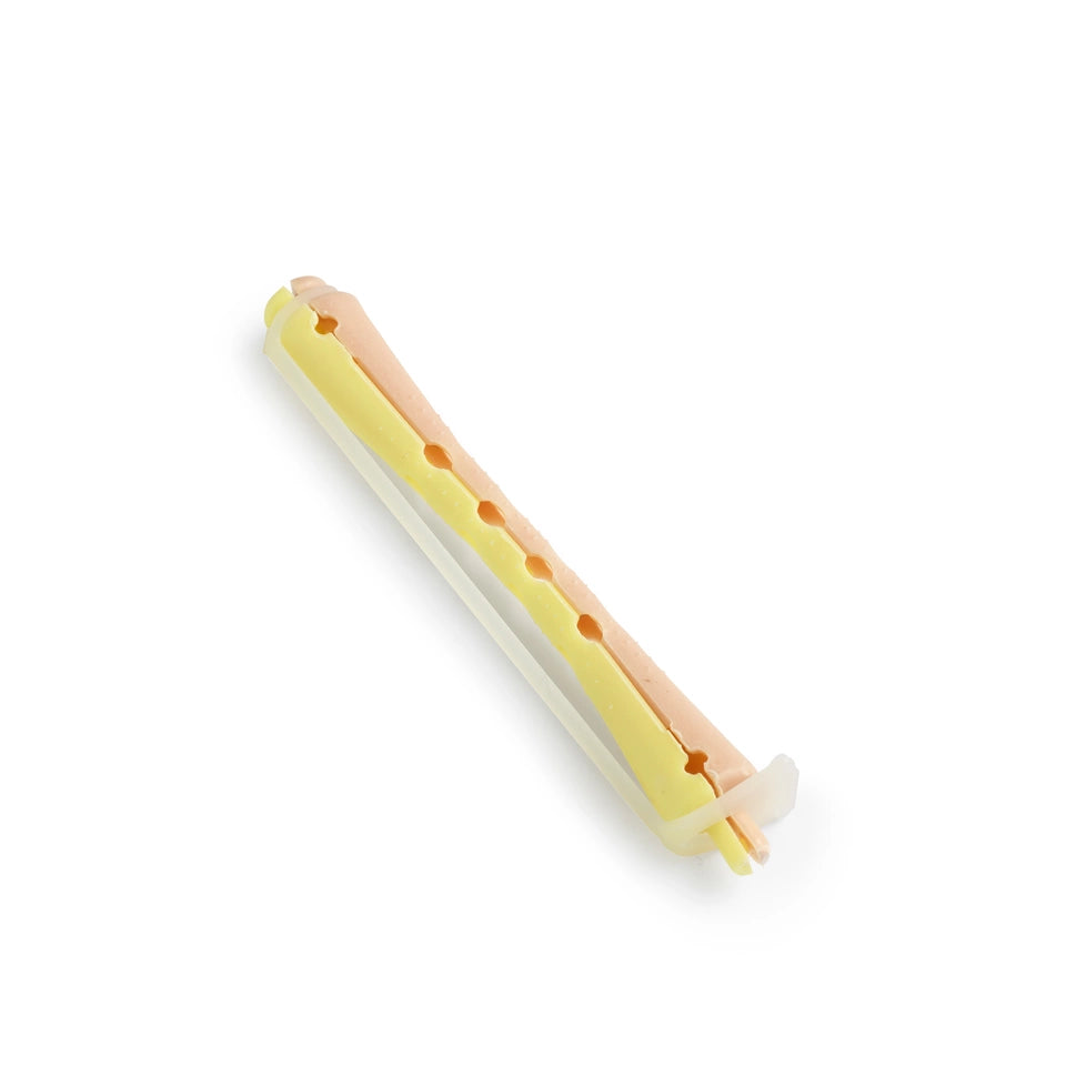 Perm Spole 8mm, Rosa/Gul 12st 8052