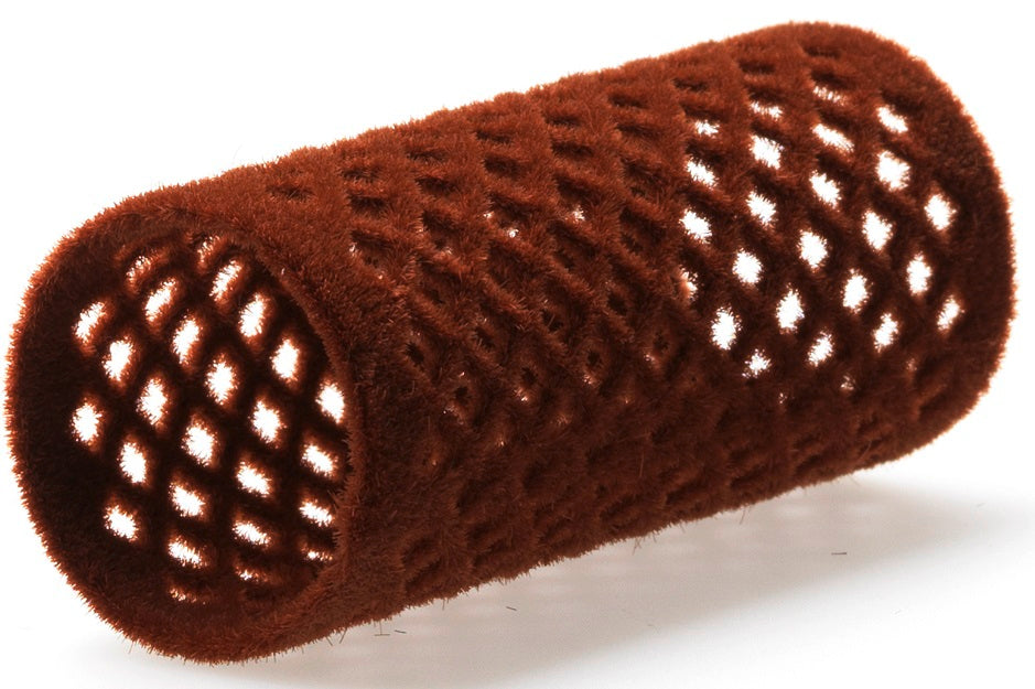 Velourspole 28mm, Brun 12st 8105