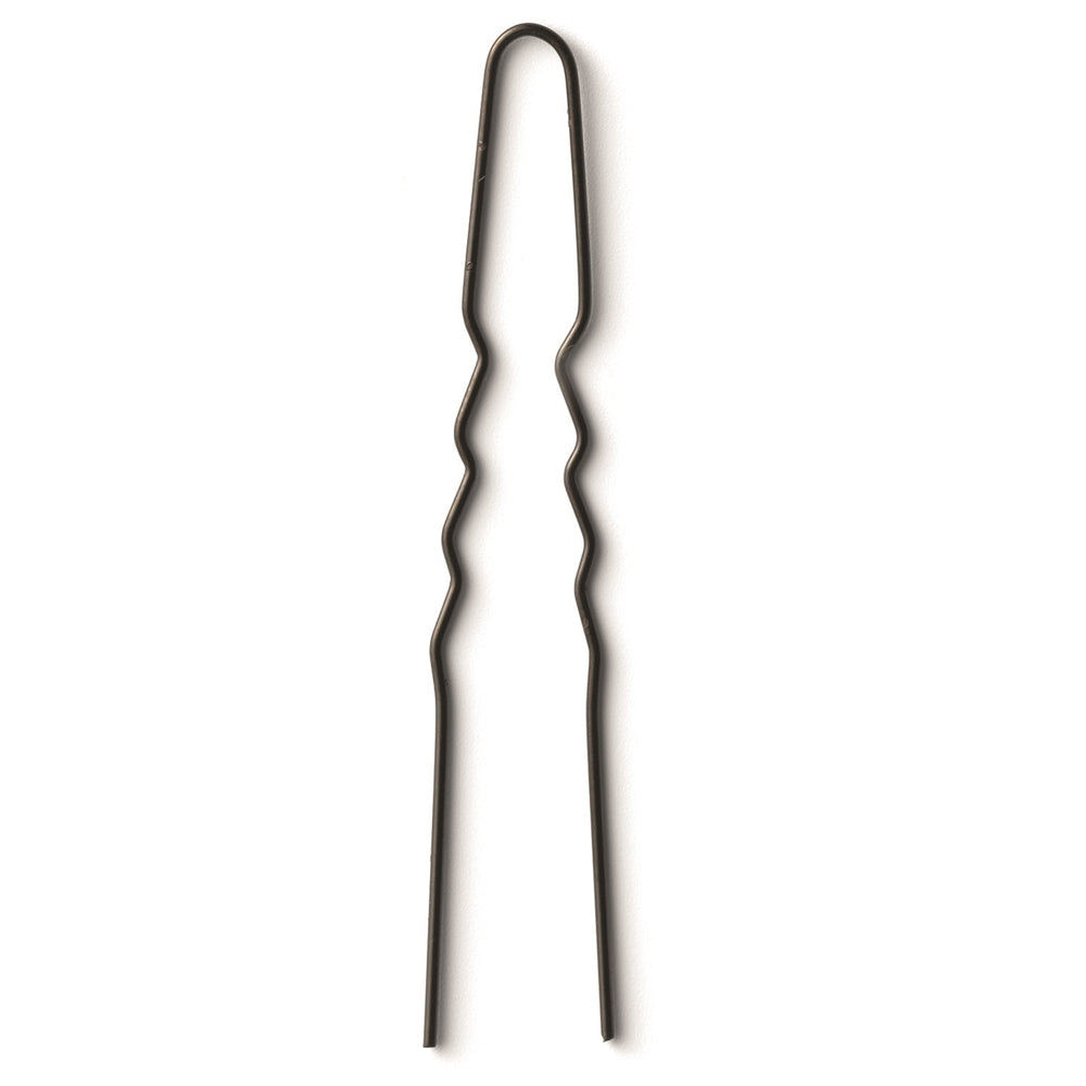 Curly Pin, svart, 44mm 8750