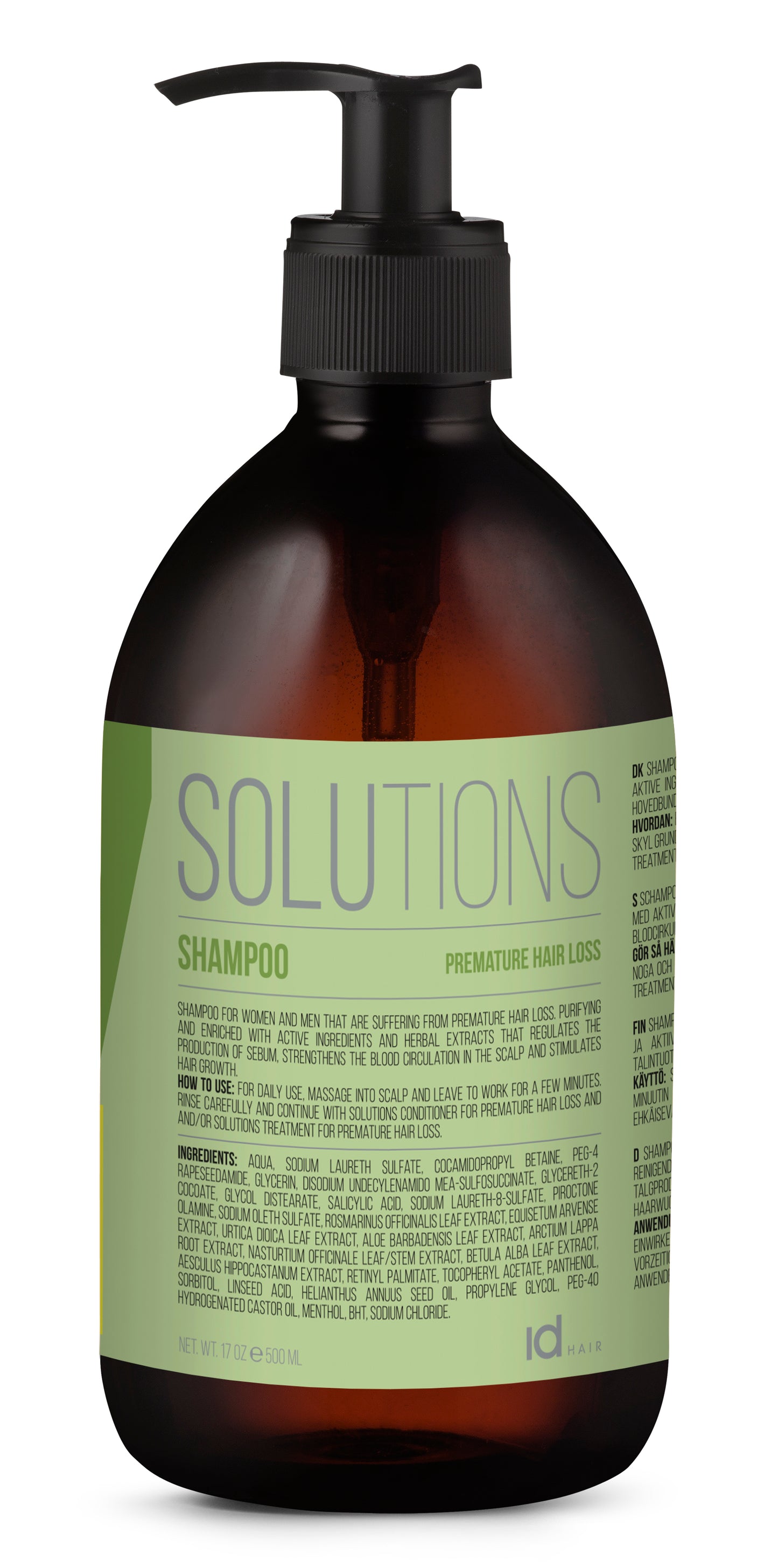 IdHair Solutions Nr.7-1 Shampoo Hair Loss 500ml