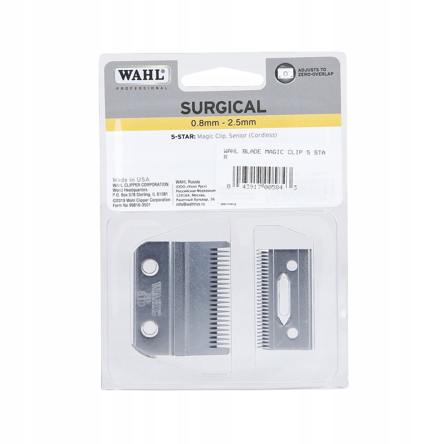 Wahl Cordless Magic Clip Blade Set