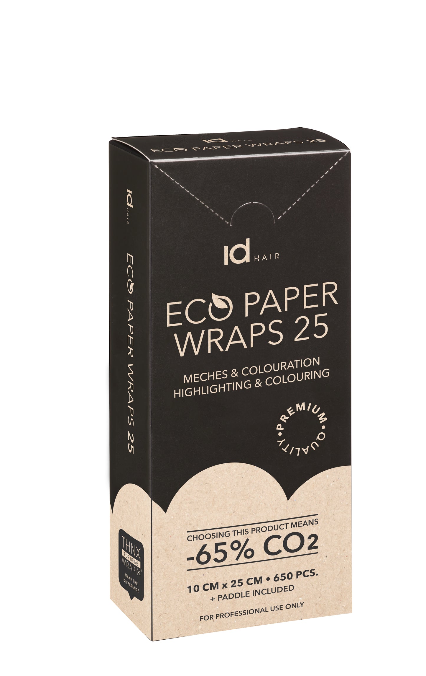 Idhair Paper Wraps 10x25 Medium