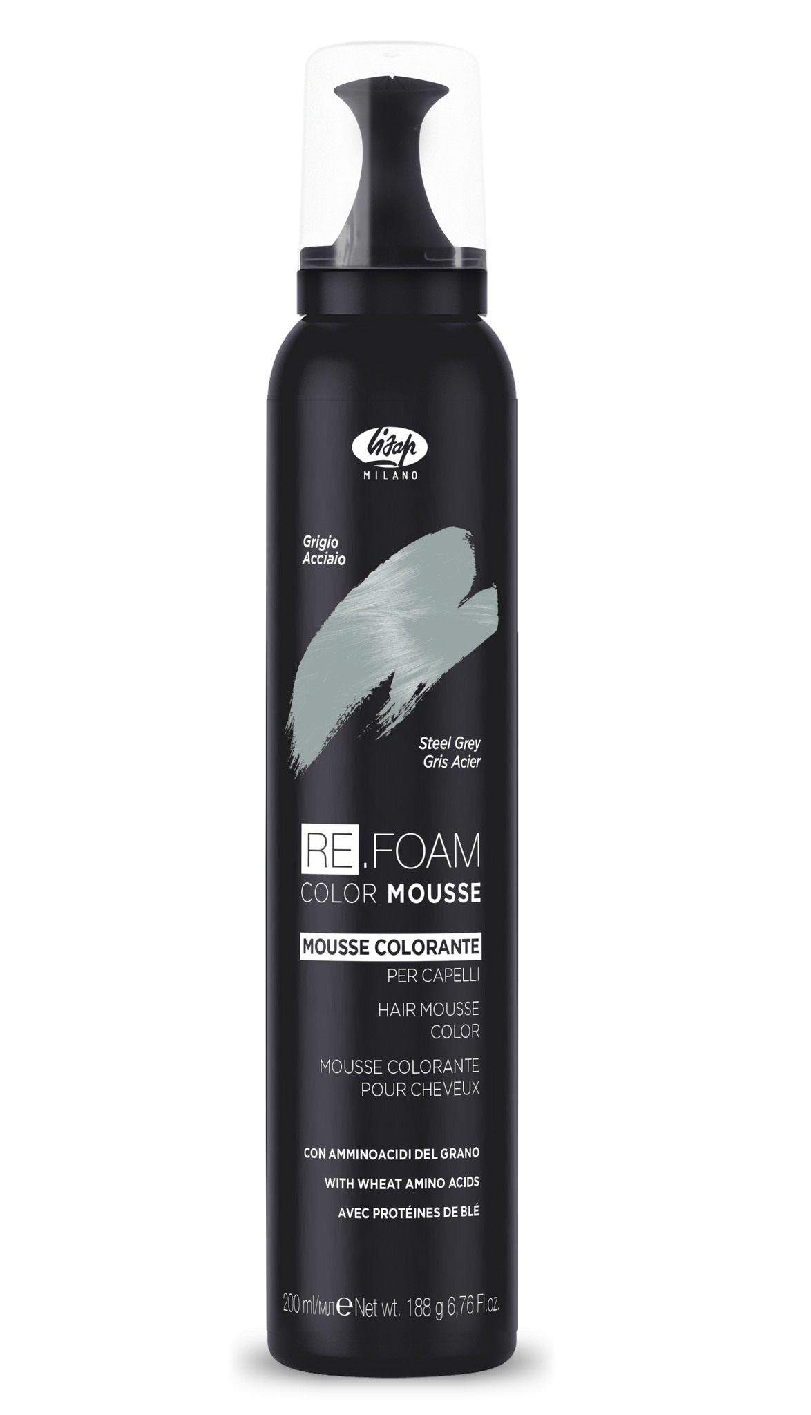 RE.FOAM COLOR MOUSSE Steel Grey 200 ML