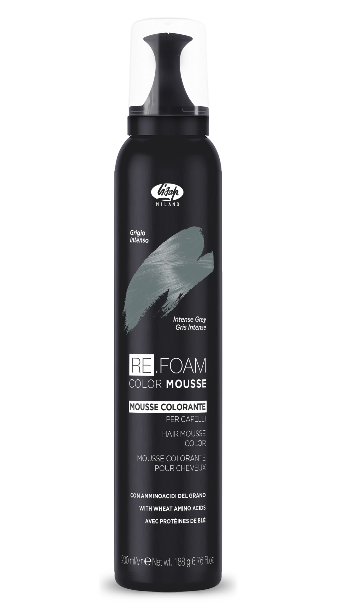 RE.FOAM COLOR MOUSSE INTENSE GREY  200 ML