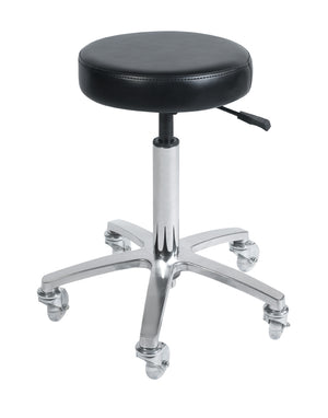 Comair Klippstol 'Crystal', svart, med silikonhjul 3070935