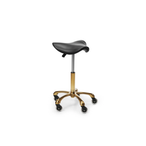Bratt Saddle Stool 360 Gold