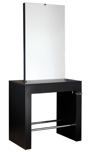 Comair Arbetsplats Spegel 'Swiss', svart, dubbel 7000887