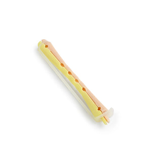 Perm Spole 8mm, Rosa/Gul 12st 8052