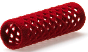 Velourspole 18mm, Röd 12st 8102