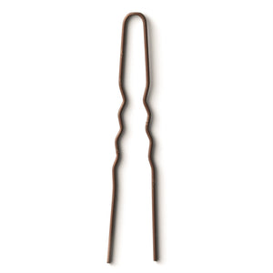 Curly Pin, brun, 44mm 8751