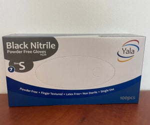Nitrilhandske Black YALA S