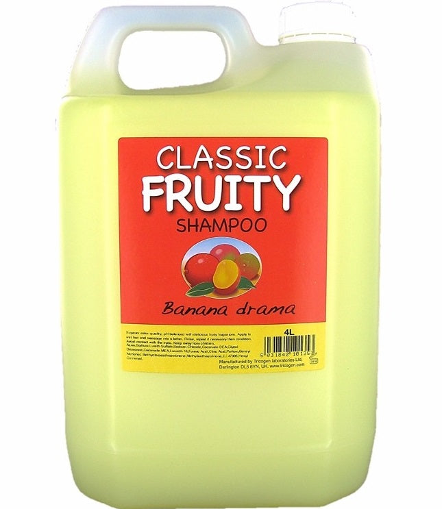 Klassiskt fruktigt schampo 4000ml - Banan