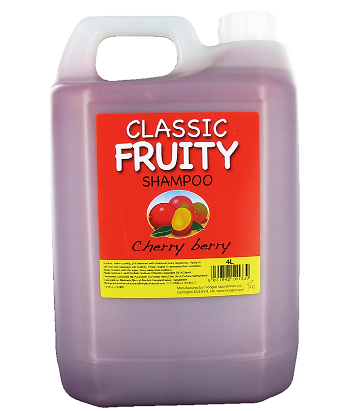 Klassiskt fruktigt schampo 4000ml - Körsbär