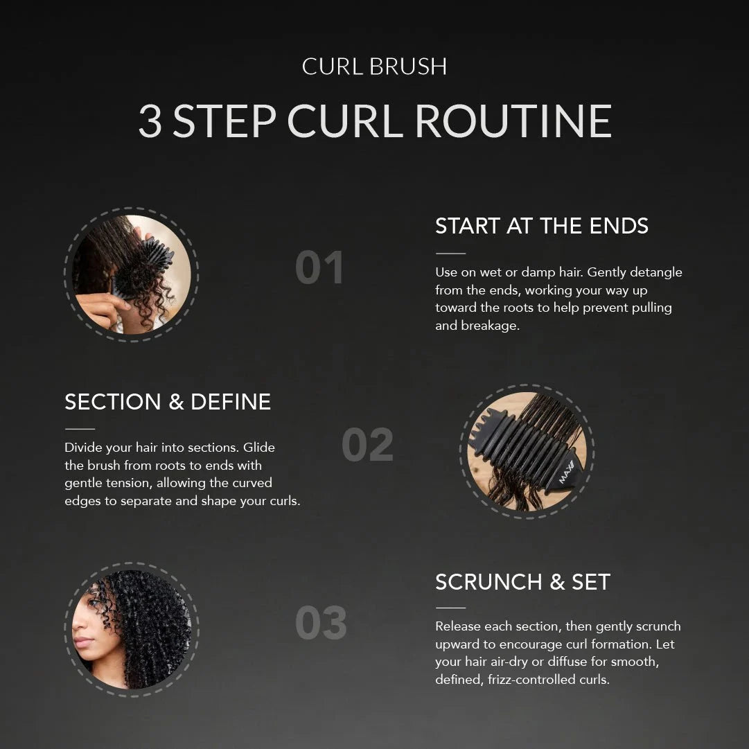 MaxPro Curl Brush Pink