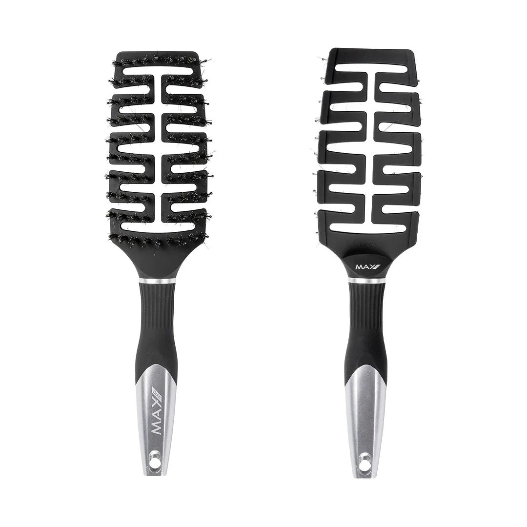 MaxPro Detangler-borste silver