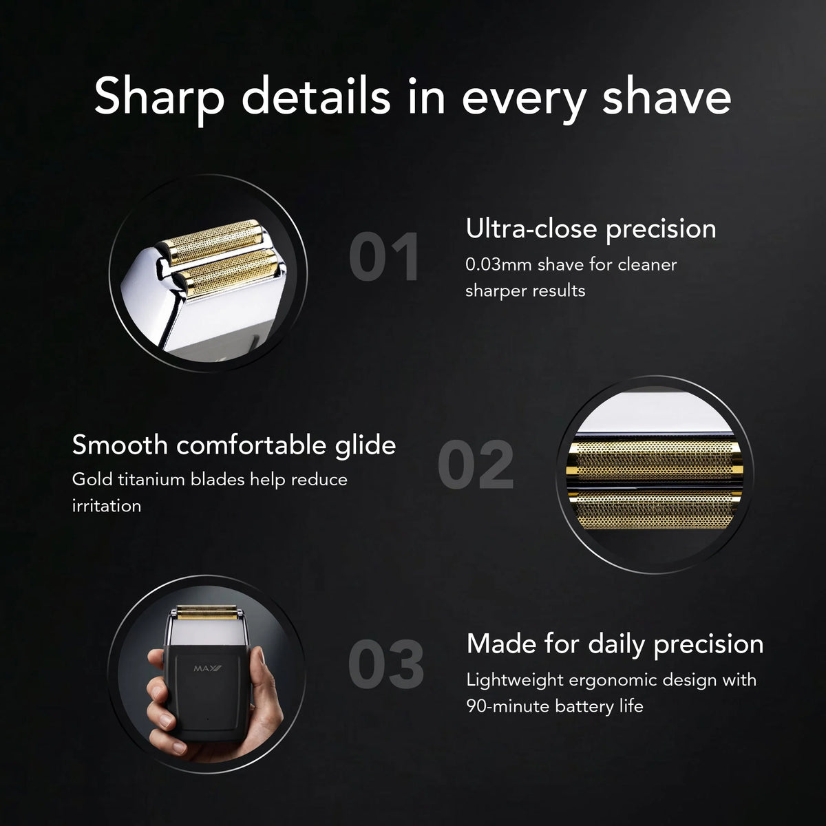 MaxPro precision shaver