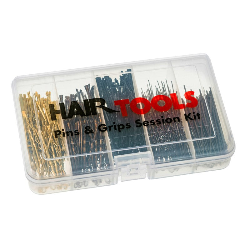 Hair Tools Nålar 'Pins&Grips Session' Kit